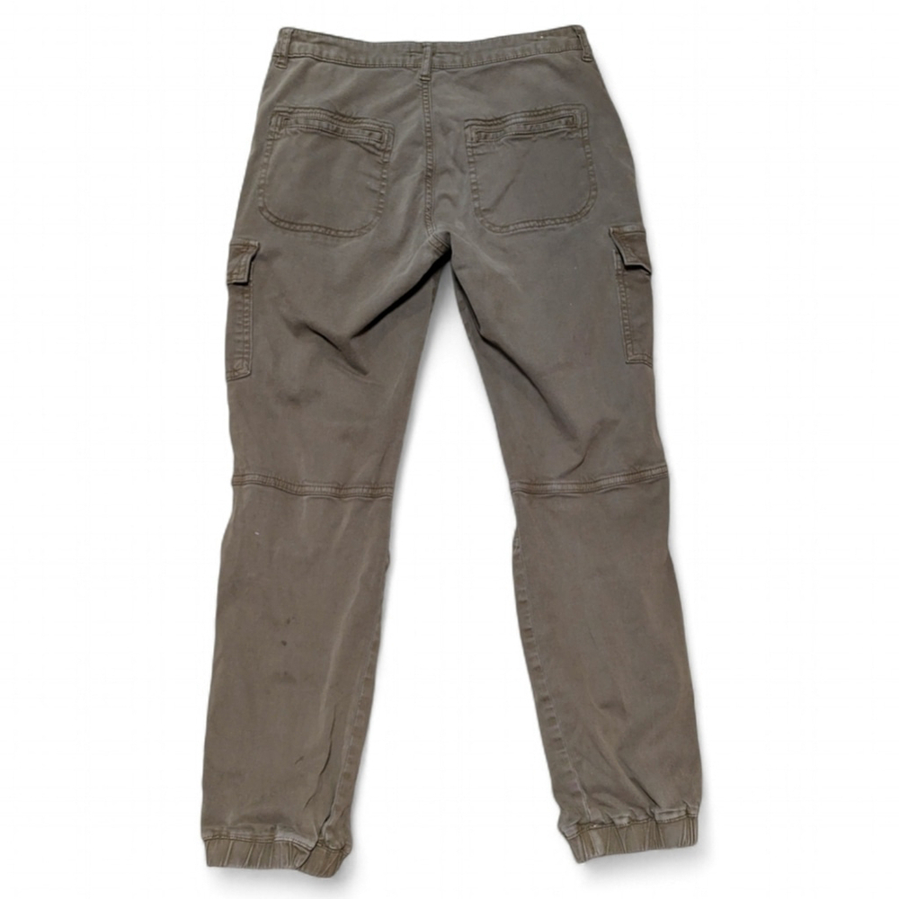Faherty Women's Mid Rise Margaux Cargo Jogger Pants Sz 26 Field Green Utility - Picture 4 of 12